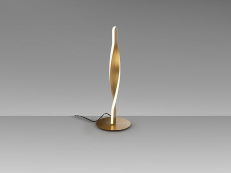 Lámpara de sobremesa Schuller Twist LED oro 3000K 45cm vista 3