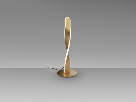 Lámpara de sobremesa Schuller Twist LED oro 3000K 45cm vista 4