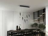 Schuller Twist Lámpara 5 luces negro 219532
