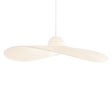 Lámpara colgante Ideal Lux Madame avorio tela 60W Ø110cm 219875