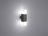 Trio Hudson Anthracite Aluminum LED Outdoor Wall Light 220060242