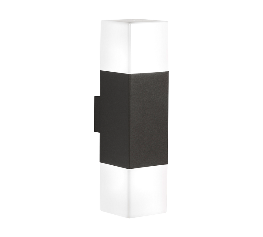Trio Hudson Anthracite Aluminum LED Outdoor Wall Light 220060242