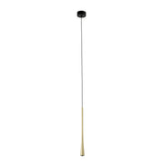 Lámpara de techo colgante Faro Diana LED oro satinado 2700K 22008