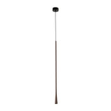 Lámpara de techo colgante Faro Diana LED marrón oscuro 2700K 22018
