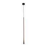Lámpara de techo colgante Faro Diana LED 2700K marrón oscuro — ref. 22018 (1)