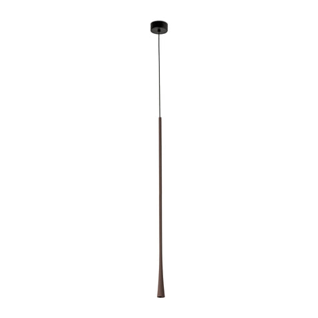 Lámpara de techo colgante Faro Diana LED 2700K marrón oscuro — ref. 22018 (1)
