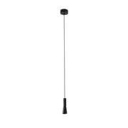 Lámpara de techo colgante Faro Nina LED negro mate 2700K 22023