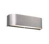 Aplique de pared Trio Adriano LED brushed aluminium 3000K regulable 2