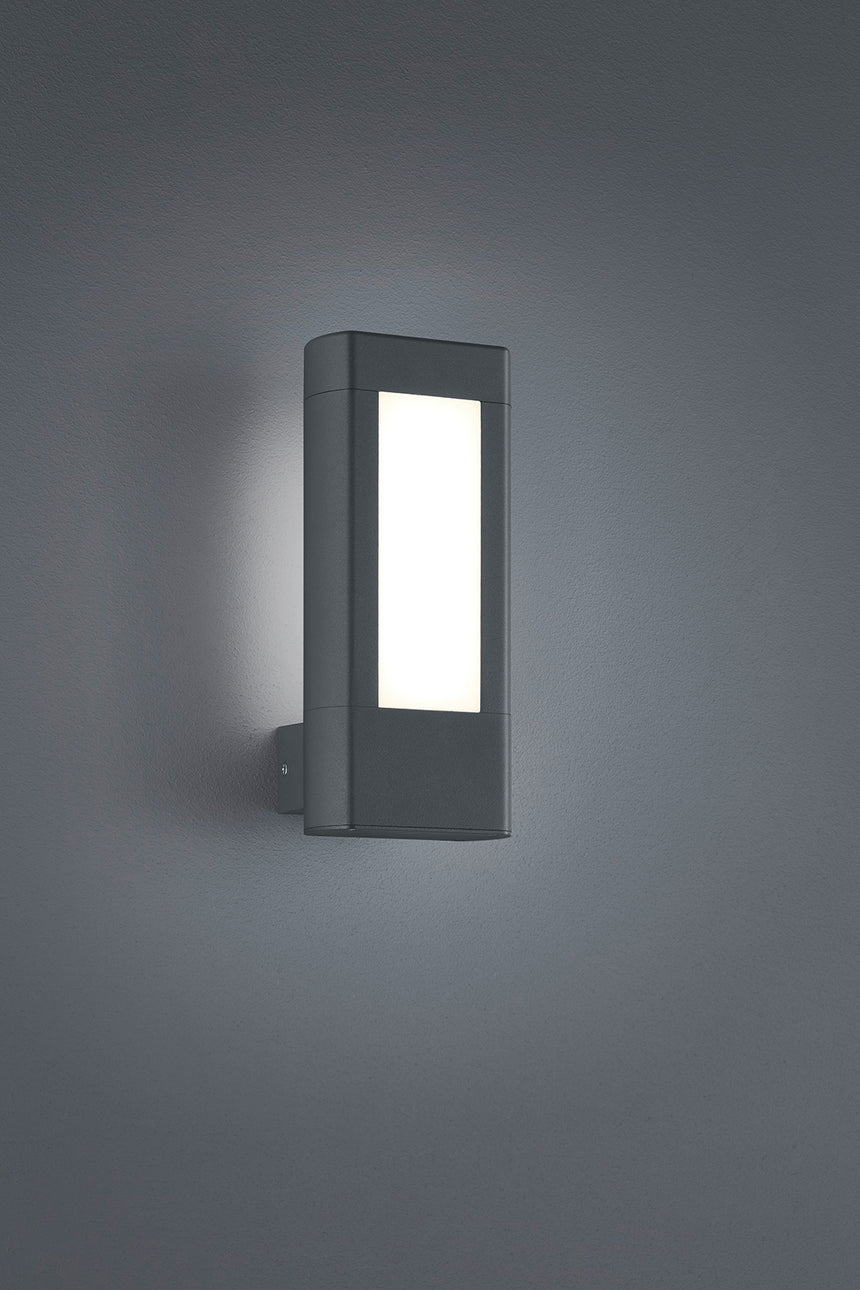 Aplique de exterior Trio Rhine LED antracita 3000K IP54 221660242
