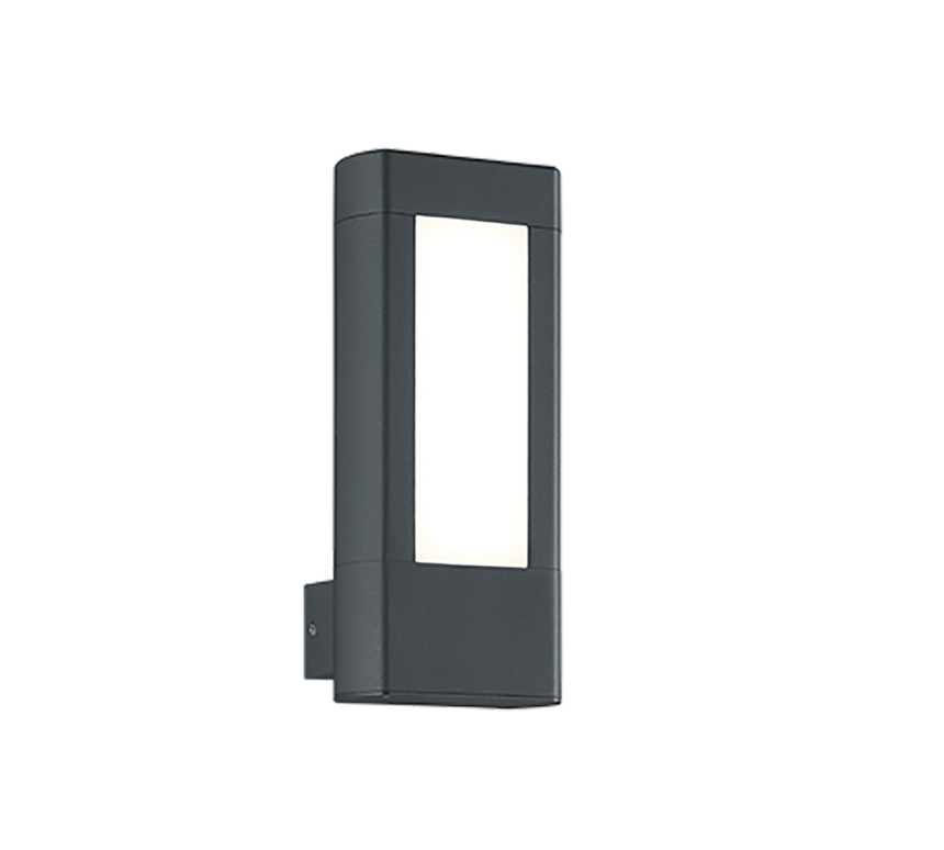 Aplique de exterior Trio Rhine LED antracita 3000K IP54 2