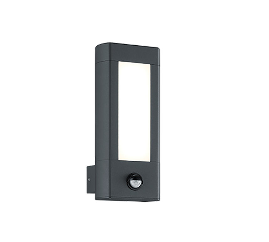 Aplique de exterior Trio Rhine LED antracita 3000K regulable IP54 2
