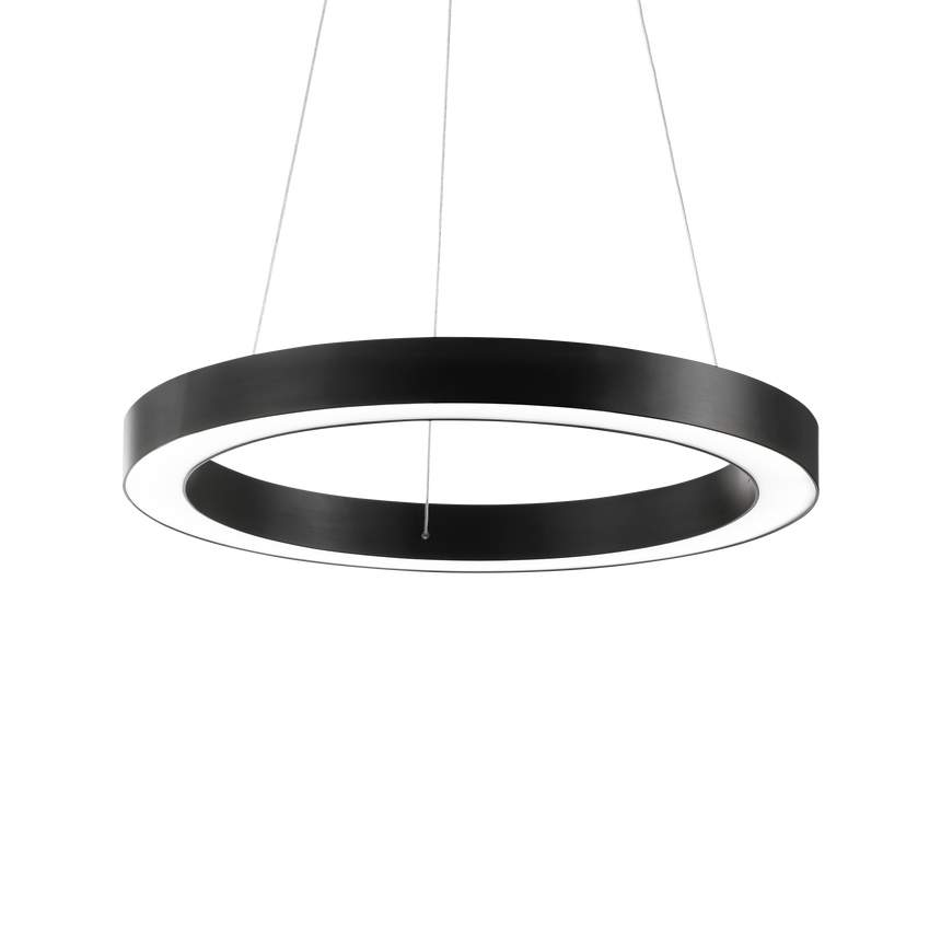 Lámpara colgante Ideal Lux Oracle negro LED 35W Ø70cm 222110