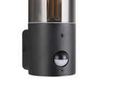 Aplique de exterior Trio Hoosic LED negro mate 2700K IP44 222260132