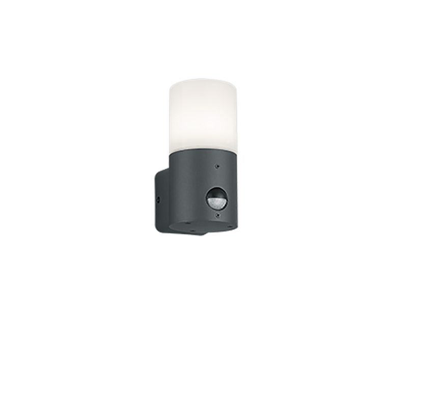 Trio Hoosic Anthracite Aluminum Exterior Wall Light 222260142