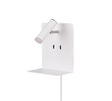 Aplique de pared Trio Element LED blanco mate 3000K regulable 222570231