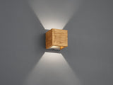 Trio Brad Wooden LED Wall Light Wood Color 223710130