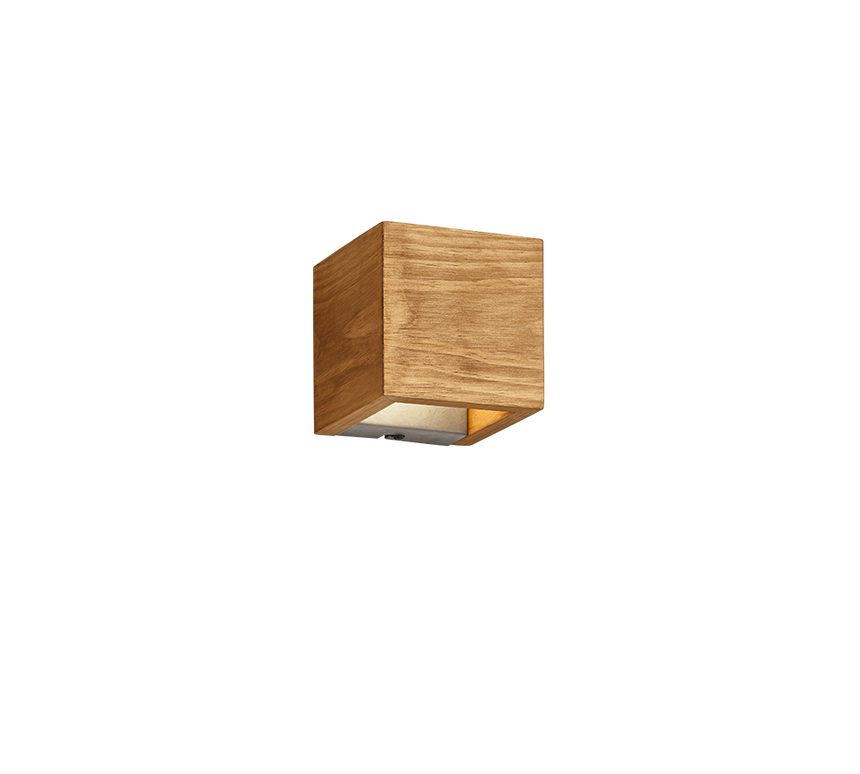 Trio Brad Wooden LED Wall Light Wood Color 223710130