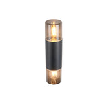 Trio HOOSIC Aplique de exterior 2 luces E27 negro 224060232