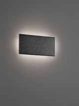 Aplique de pared Trio Raven LED pizarra negro 3000K regulable 2