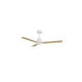 Ventilador de techo con luz Sulion Anne LED blanco y madera motor DC CCT regulable 2245287