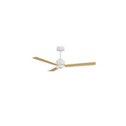 Ventilador de techo con luz Sulion Anne LED blanco y madera motor DC CCT regulable 2245287
