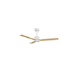 Ventilador de techo con luz Sulion Anne LED blanco y madera motor DC CCT regulable 2245300