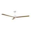 Ventilador de techo con luz Sulion Anne LED blanco y madera motor DC CCT regulable 2245416