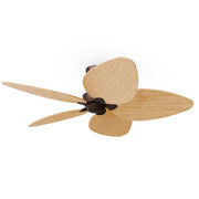 Ventilador de techo Sulion Alma marrón óxido y madera motor DC con mando temporizador 2248066