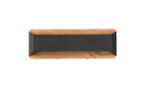 Trio Arino Aplique de pared LED de metal estera negra 224819132
