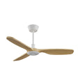 Ventilador de techo con luz Sulion Balcony Neo LED blanco y madera motor DC CCT 2248646