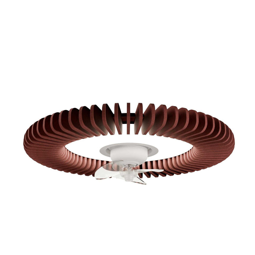 Ventilador de techo con luz Sulion Fono LED blanco motor DC CCT regulable 2249162