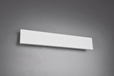 Trio Concha Aplique de pared LED de metal estera blanca 225174731