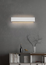 Aplique de pared Trio Concha LED 2 luces blanco mate 3000K regulable arriba y abajo 225174731