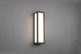 Trio Fuerte Anthracite Aluminum LED Outdoor Wall Light 226260142