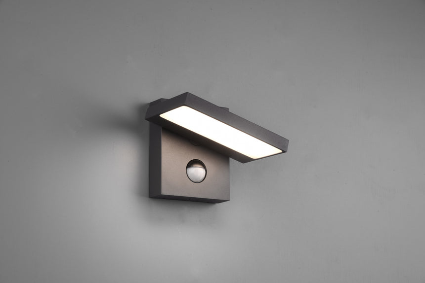Trio Horton Anthracite Aluminum LED Outdoor Wall Light 226369142