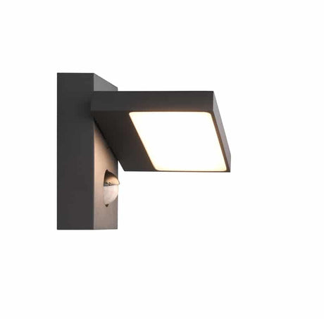 Trio Horton Aplique de pared exterior LED de aluminio antracita 226369142