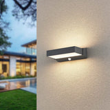 Aplique de exterior Trio Cuando LED antracita 3000K regulable IP54 226669242