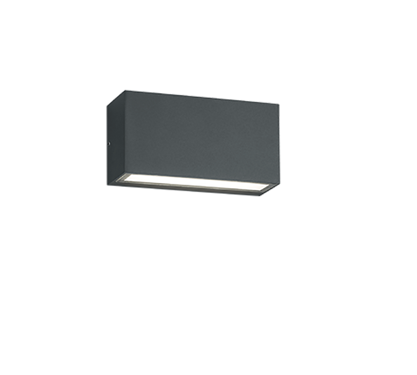Aplique de exterior Trio Trent LED antracita 3000K regulable IP65 2