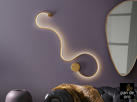 Lámpara aplique de pared Schuller Grafos grande LED pan - vista 3