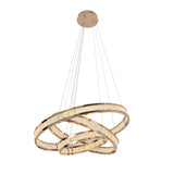 Schuller Lorian Lámpara de techo colgante grande 3 aros oro 227292