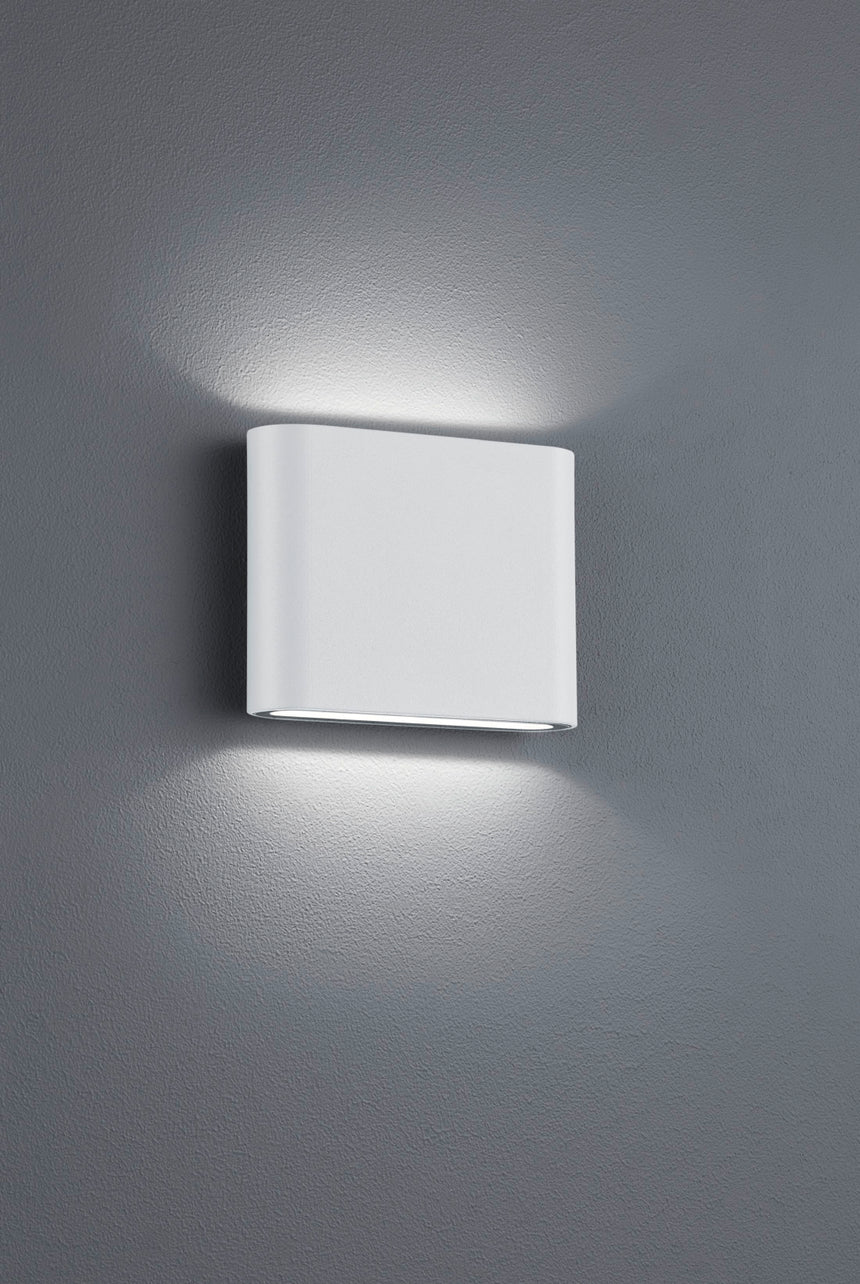 Aplique de exterior Trio Thames II LED 2 luces blanco mate 3000K arriba y abajo IP54 2