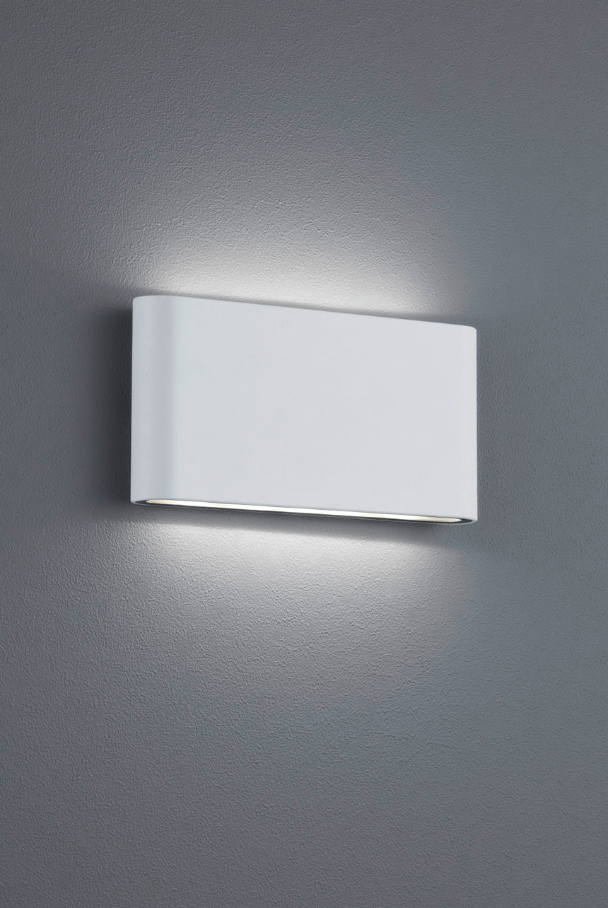 Aplique de exterior Trio Thames II LED 2 luces blanco mate 3000K arriba y abajo IP54 2