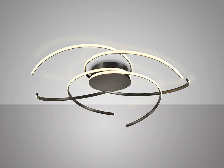 Schuller Cadence Gran Plafón negro 227902
