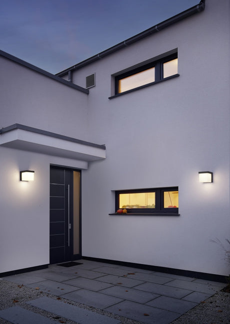 Aplique de exterior Trio Yangtze LED antracita 3000K regulable IP54 228260142