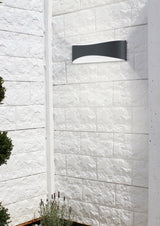 Aplique de exterior Trio Konda LED antracita 3000K regulable IP65 228560242