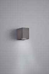 Aplique de exterior Trio Tiber LED antracita 3000K regulable IP54 229160142