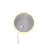 Aplique de pared Trio Jordan LED blanco mate 3000K regulable 229210231