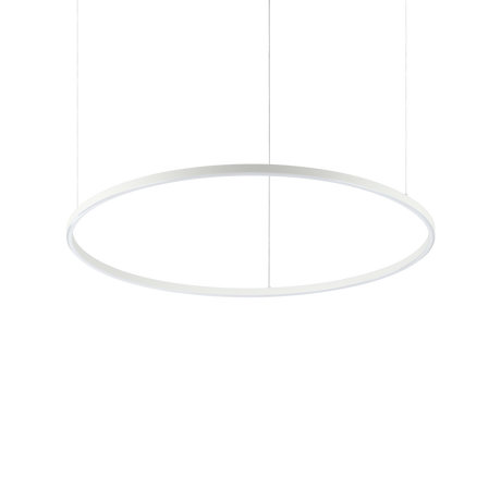 Lámpara colgante Ideal Lux Oracle Slim blanco LED 53W 3000K Ø90cm 229478