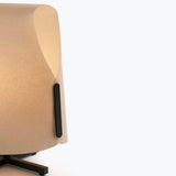 Faro LUANG S Lámpara sobremesa negra/camel 23001-58