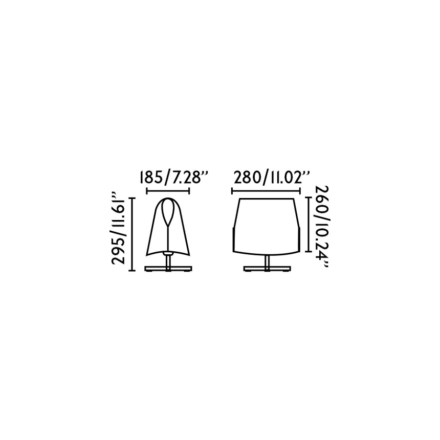 Faro LUANG S Lámpara sobremesa negra/camel 23001-58